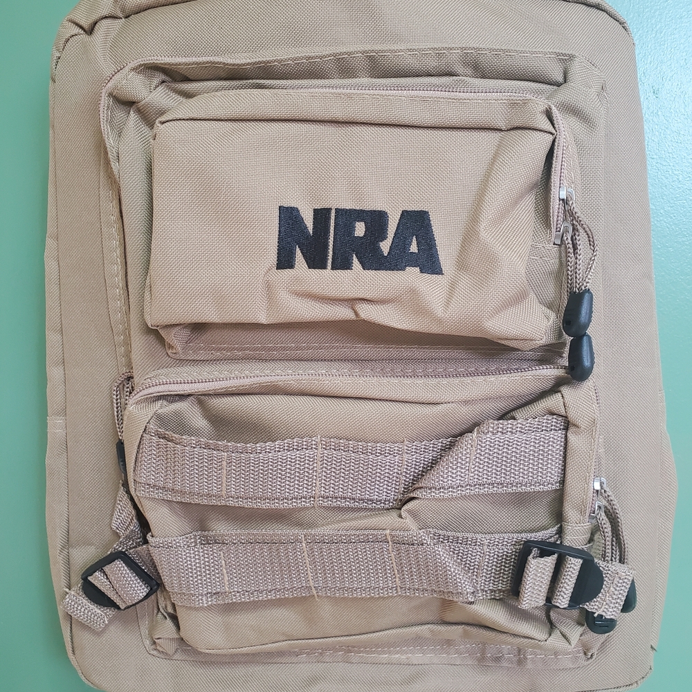 Men's Tactical NRA Backpack in Tan